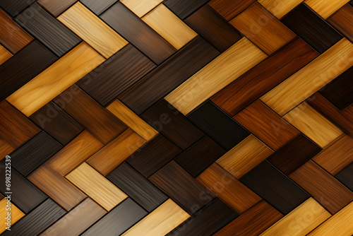 Wooden bauhaus modern cube ...