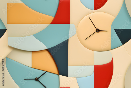 Wooden bauhaus modern watch...