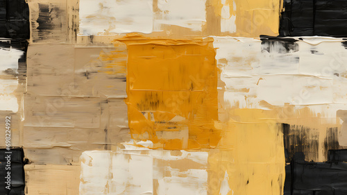 Colorful abstract oil paint...