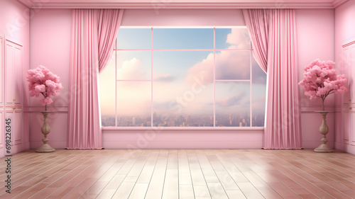 Abstract pastel gradient ba...
