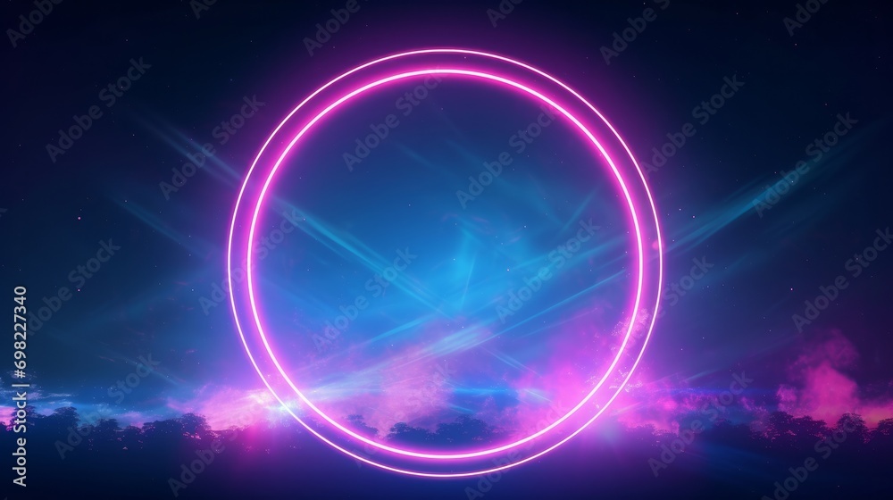 background with glowing circles background with glowing circles