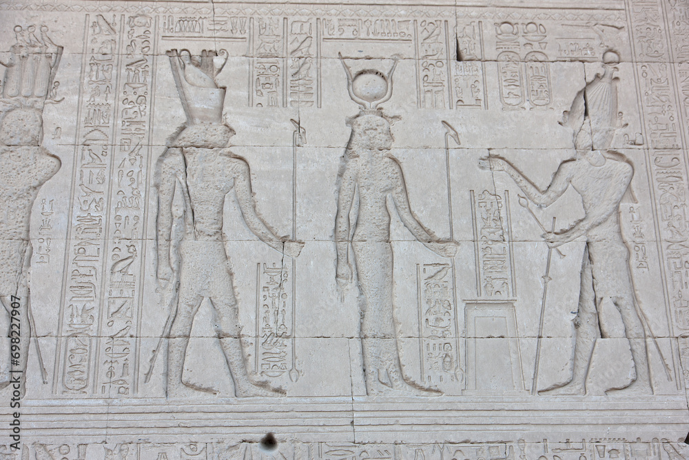 Egypt Luxor Karnak Temple on a sunny autumn day Egypt Luxor Karnak Temple on a sunny autumn day
