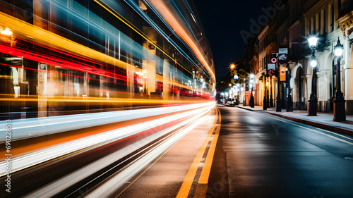 Abstract blurred colorful l...