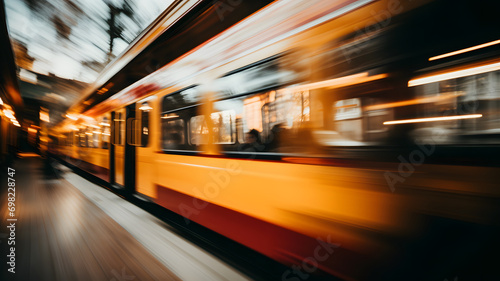Abstract blurred colorful l...