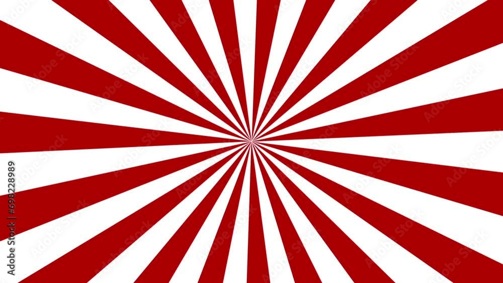 Explosive red and white sun image background pack Rotating sunlight