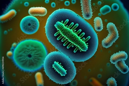 Bacterium that causes Legionnaires' disease. Generative AI