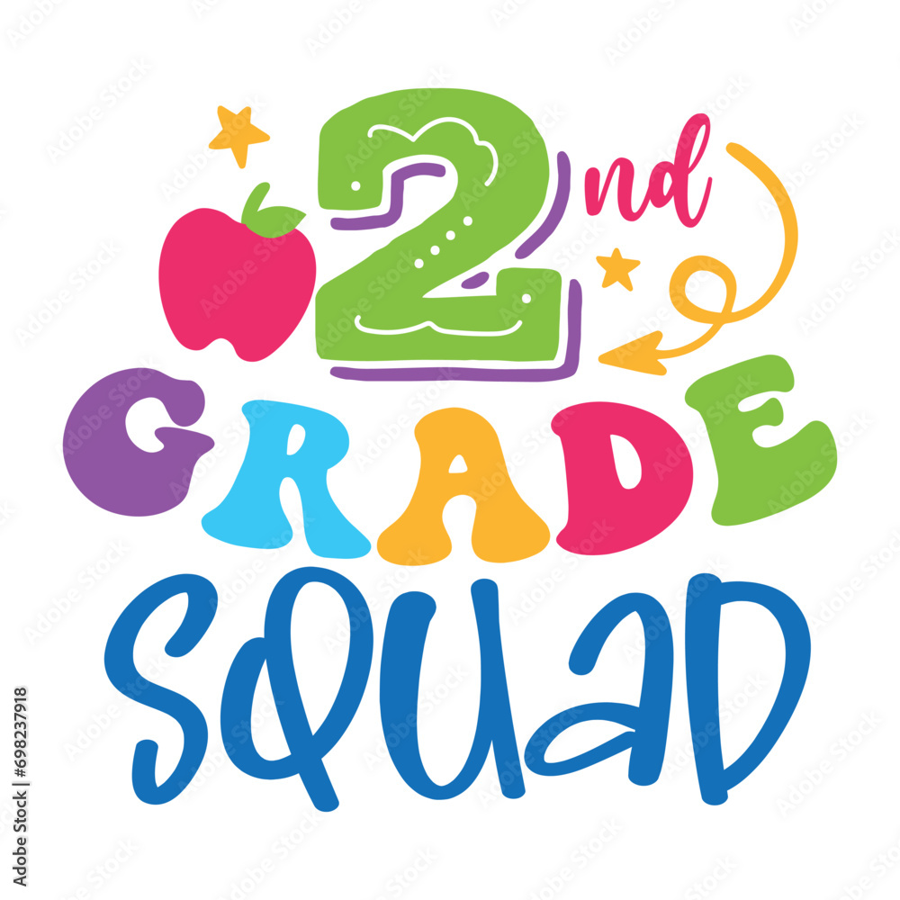 Second-grade squad, Second-grade squad svg, 100 days of school Second-grade squad, Second-grade squad svg, 100 days of school