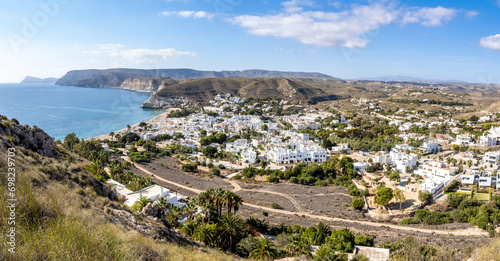 Las Negras village in Cabo de Gata, Spain
