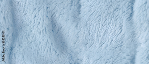Long blue fur. Seamless bac...