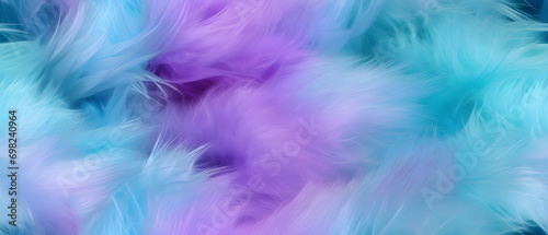 Long colorful spectrum fur....