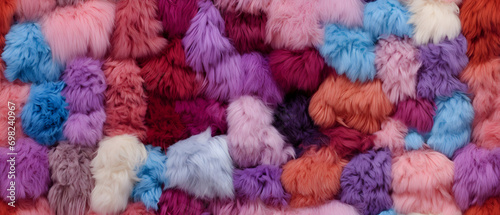 Long colorful spectrum fur....