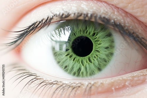 Perfect eye close up macro ...