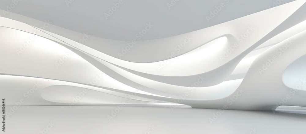 3D geometric abstract wave futuristic light white background. 3d tunnel background. Halway background. alleyway background. 3D geometric abstract wave futuristic light white background. 3d tunnel background. Halway background. alleyway background.