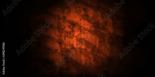 Abstract background with dark orange marble texture and vintage or grungy of dark orange concrete wall texture .grunge concrete overlay texture and concrete stone background .