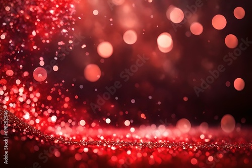 red background, red glitter, shiny background, bokeh background, romantic vibe