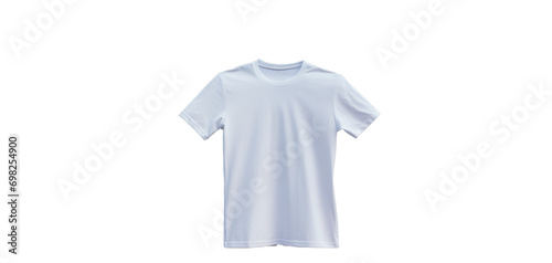 White T-shirt on transparent background PNG
