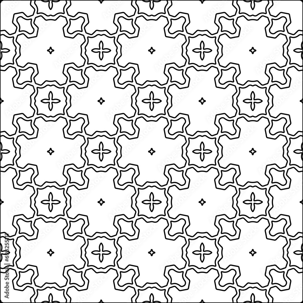 Abstract patterns.Abstract shapes from lines. Vector graphics for design, prints, decoration, cover, textile, digital wallpaper, web background, wrapping paper, clothing, fabric, packaging, cards.