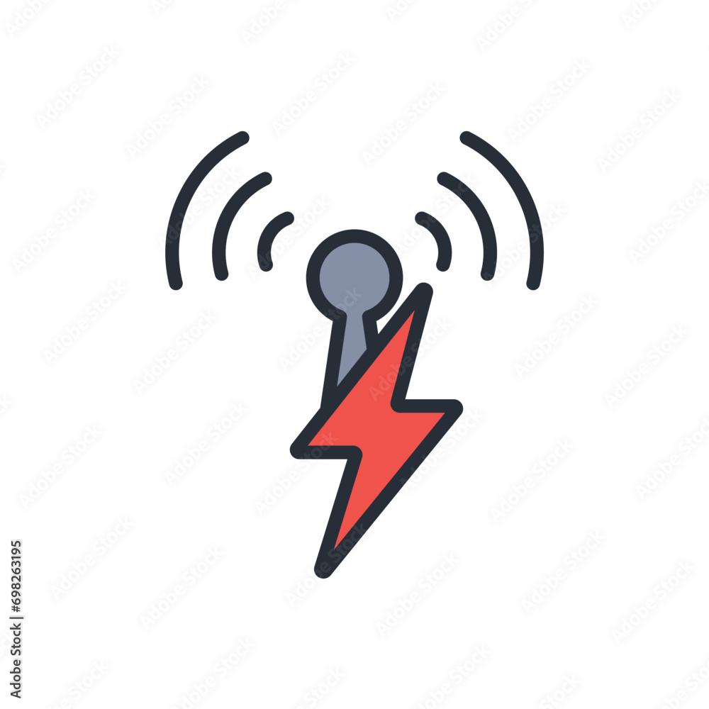 Wireles icon. vector.Editable stroke.linear style sign for use web design,logo.Symbol illustration. Wireles icon. vector.Editable stroke.linear style sign for use web design,logo.Symbol illustration.