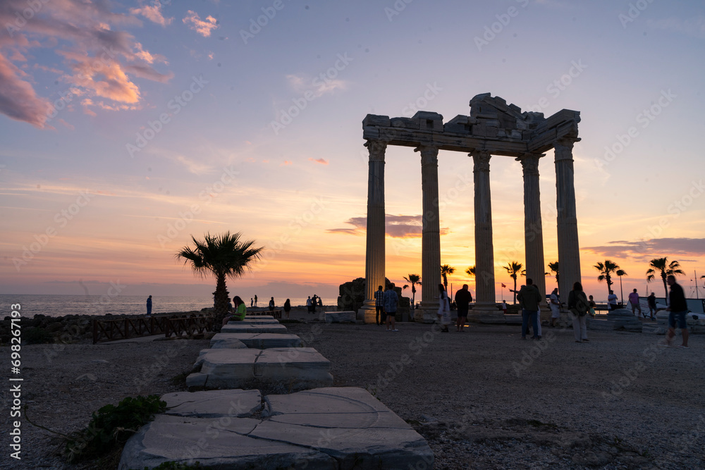 Fototapeta premium colums in side, Turkey