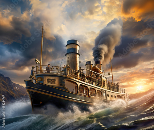 Magnificent ancient sailing...