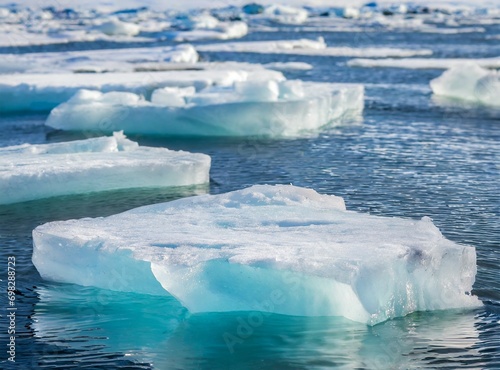 Melting Arctic ice