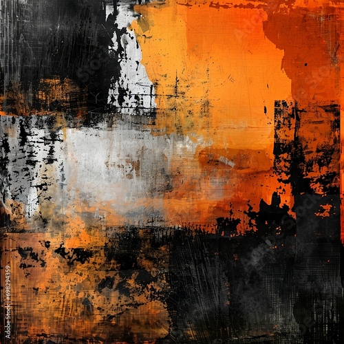 Rustic Reverie: Bold Strokes in Urban Grit