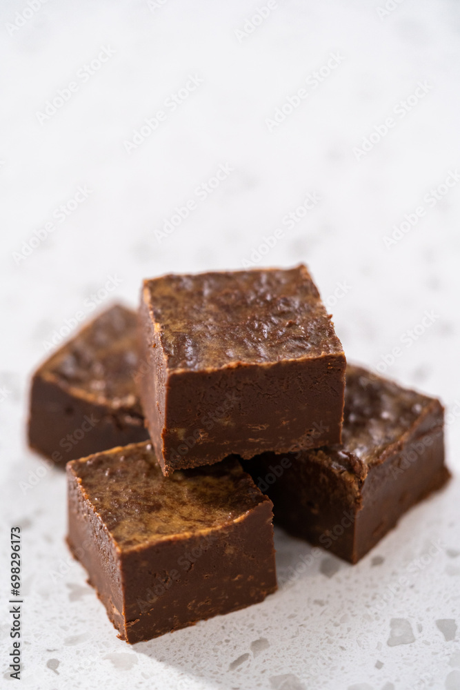 Homemade chocolate peanut butter fudge Homemade chocolate peanut butter fudge