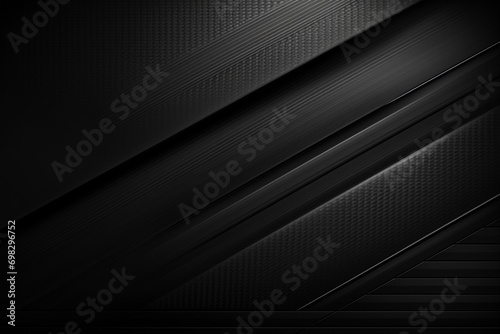 Black carbon fiber abstract background photo