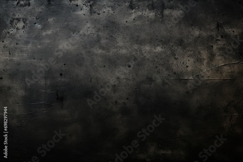 Simple Black Grunge Background Texture created with Generative AI Technology