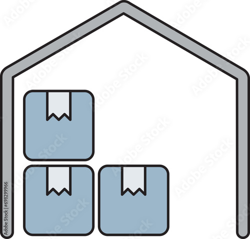Delivery storage area icon
