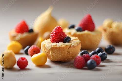 waffles with berries