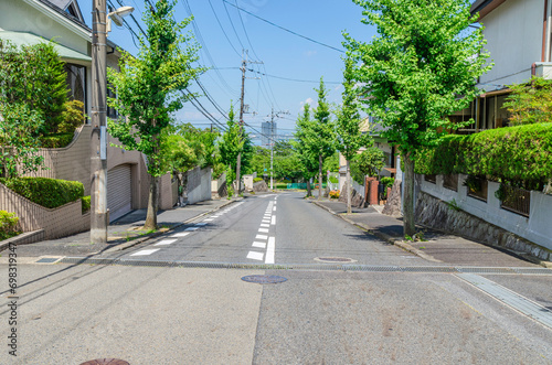 住宅街の道路