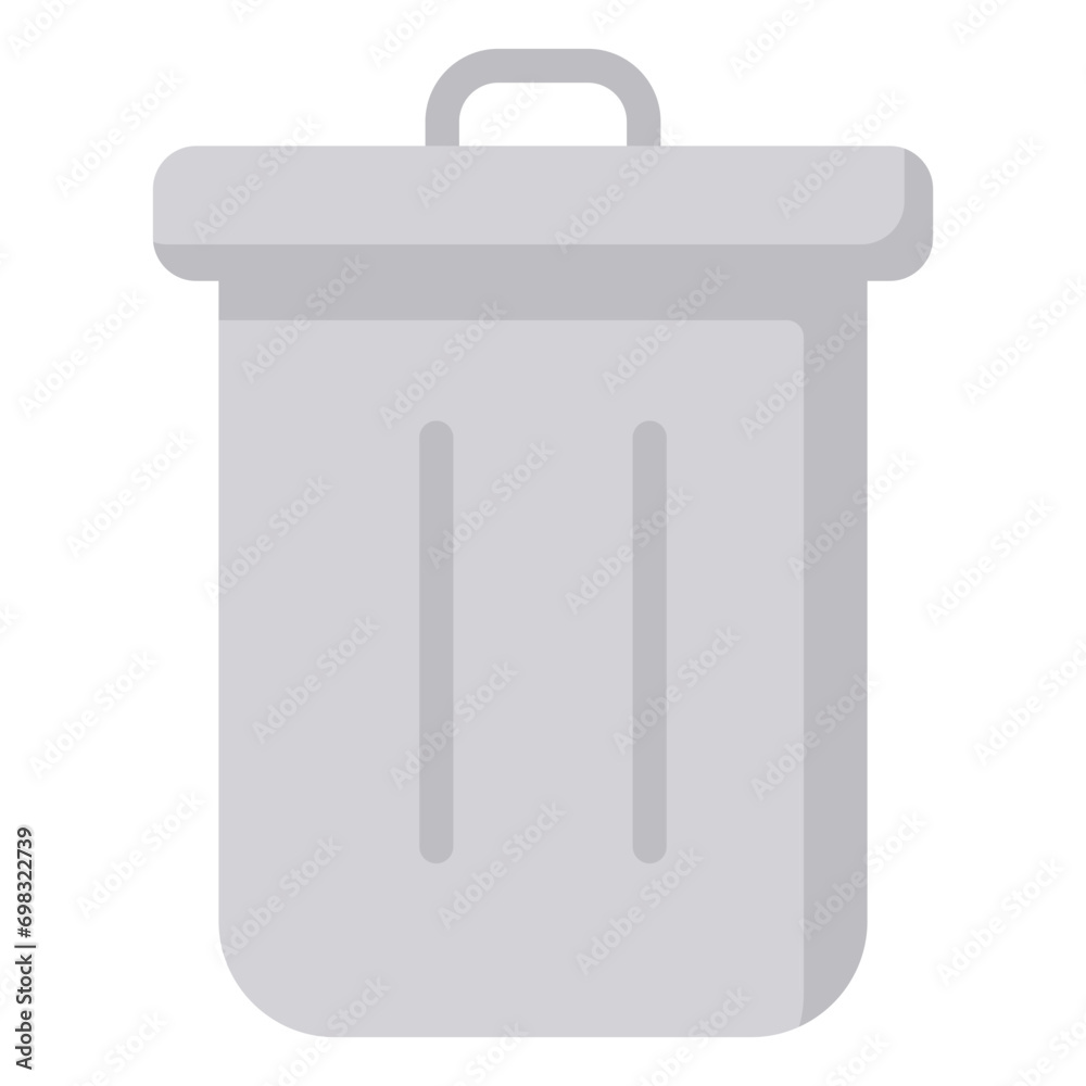 Trash can icon