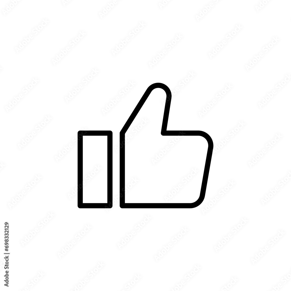 thumb up like icon. web vector icon thumb up like icon. web vector icon