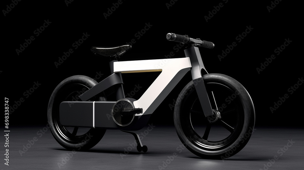 Modern Minimalist Electric Bicycle Design