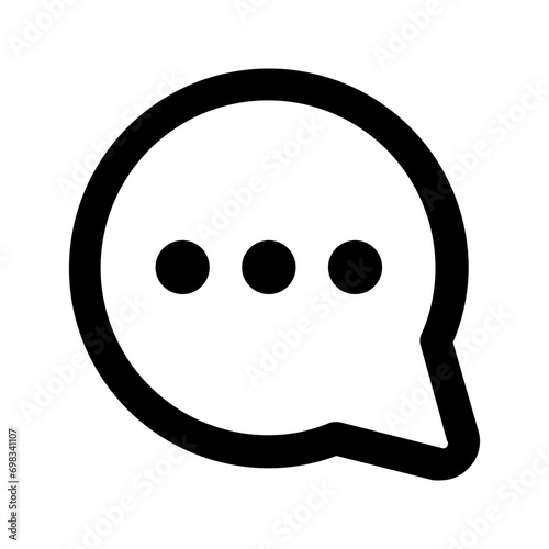 conversation line icon