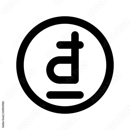 dong line icon photo