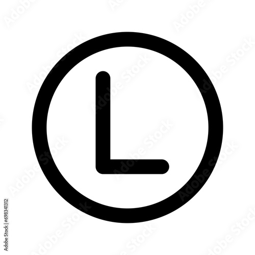lempira line icon photo