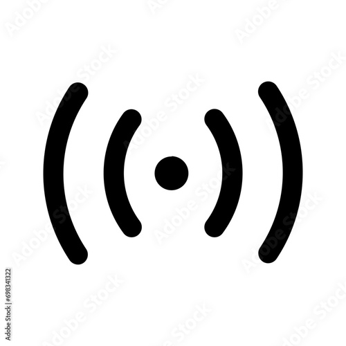 live streaming line icon