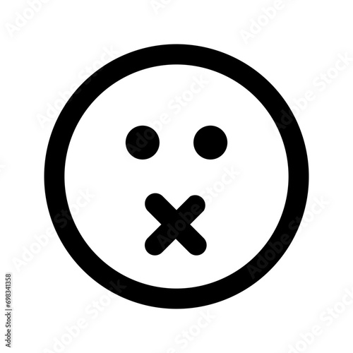 mute line icon
