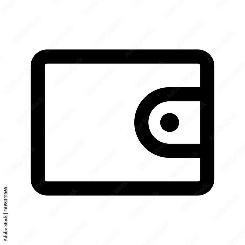 wallet line icon wallet line icon