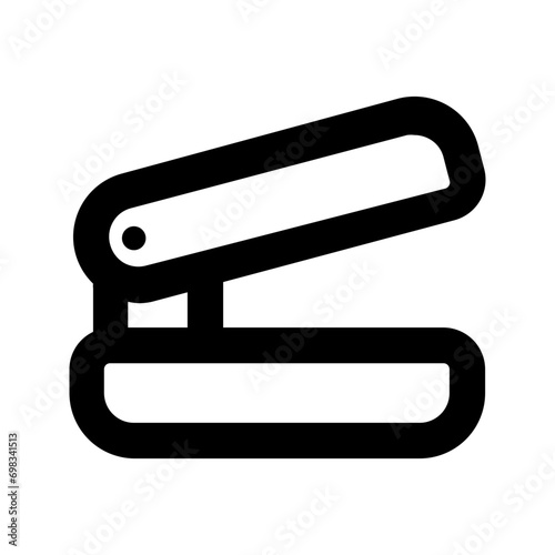 stapler line icon photo