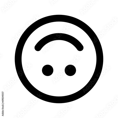 upside down line icon