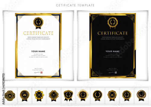 賞状１８６　certificate　award　表彰状　celebration