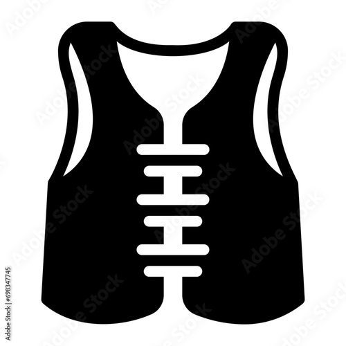 life jacket Solid icon