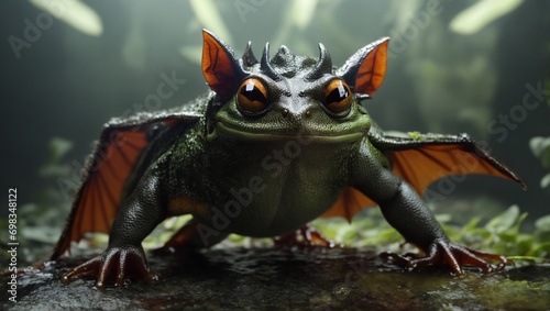 frog bat monster © PureEvilClutch