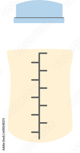 Breastfeeding equipment, breast pump Illustration 