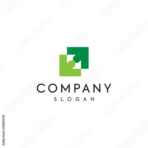 Aero green financial logo design timeless emblem brand identity logotype abstract minimalist monogram typography vector logo