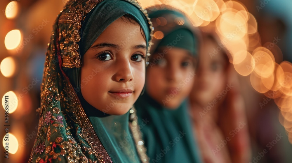 children participating in Ramadan activities children participating in Ramadan activities