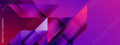Captivating vector abstraction. Triangles interlock in mesmerizing dance, crafting dynamic geometric backdrop. Fusion of shapes and angles creates artful symphony of modern design
